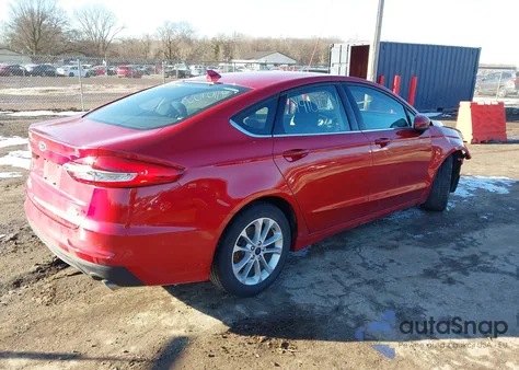 2020 Ford Fusion Se z USA, uszkodzony, nr VIN 3FA6P0HD8LR219053
